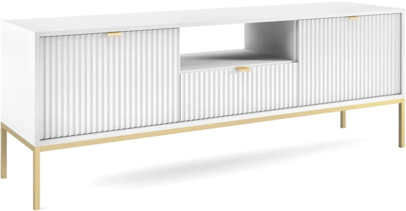 Szafka RTV Nova 154cm biała