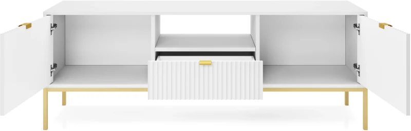 Szafka RTV Nova 154cm biała