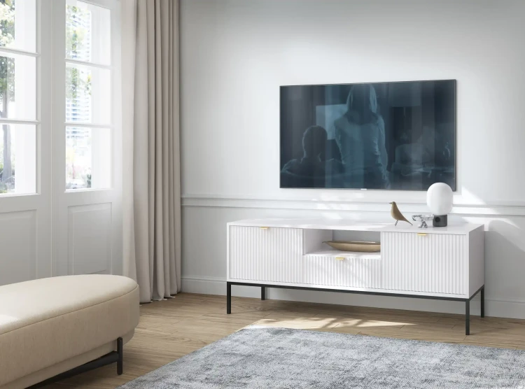 Szafka RTV Nova 154cm biała