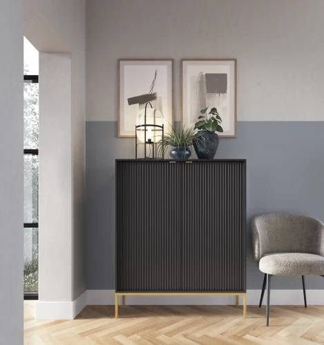 Komoda Nova 104cm czarna