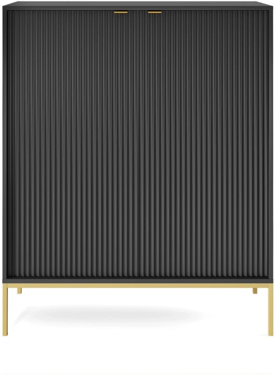 Komoda Nova 104cm czarna