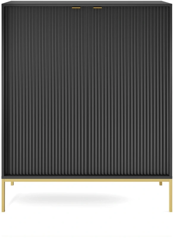 Komoda Nova 104cm czarna