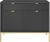 Komoda Nova czarna 104 cm