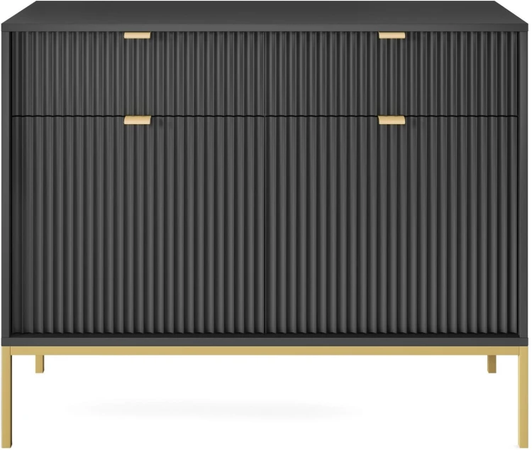 Komoda Nova czarna 104 cm