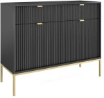Komoda Nova czarna 104 cm