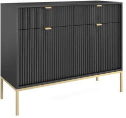Komoda Nova czarna 104 cm