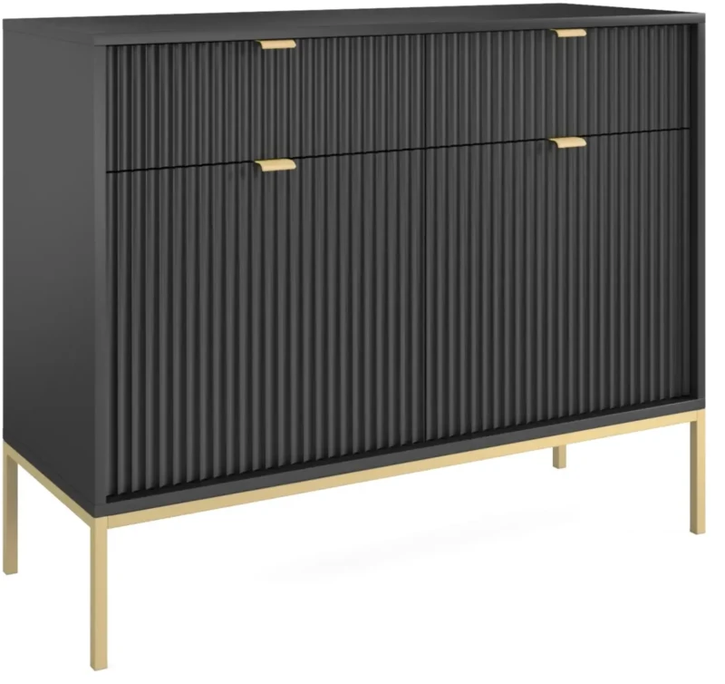 Komoda Nova czarna 104 cm