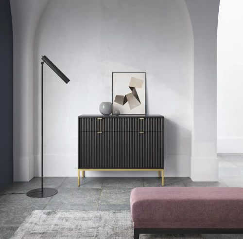 Komoda Nova czarna 104 cm