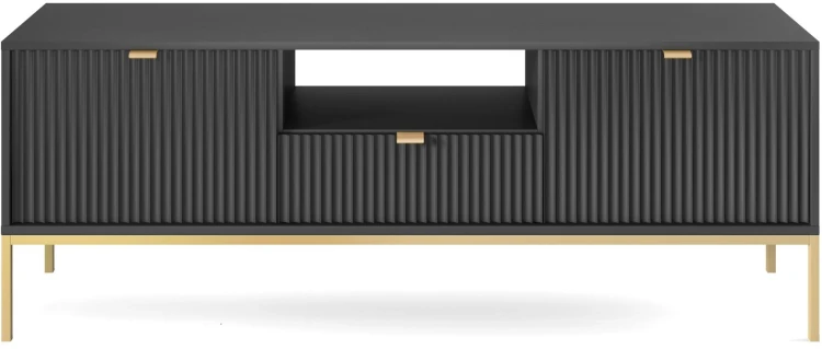 Szafka RTV Nova 154cm czarna