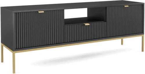 Szafka RTV Nova 154cm czarna