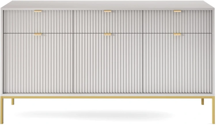 Komoda Nova 154 cm szary