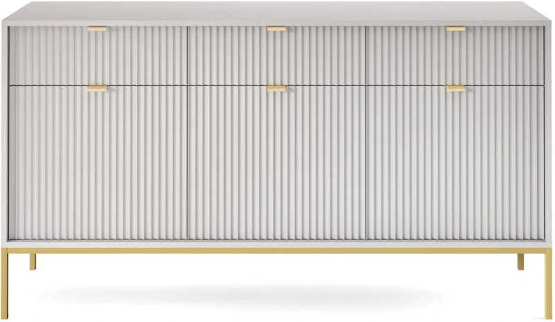 Komoda Nova 154 cm szary