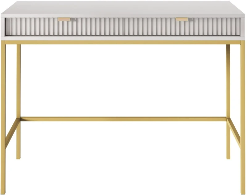 Toaletka Nova z szufladami szara