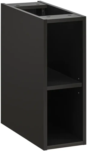 Regał łazienkowy dolny Xilo czarny