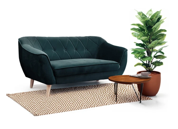 Sofa tapicerowana Cindy II w stylu skandynawskim