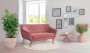 Sofa tapicerowana Cindy II w stylu skandynawskim
