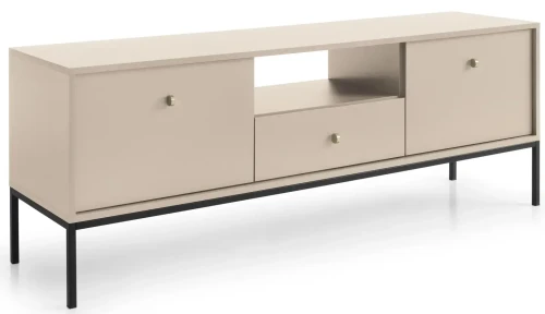 Szafka RTV Mono 154 cm beż piaskowy