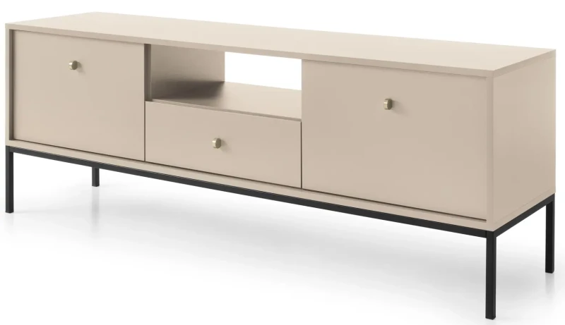 Szafka RTV Mono 154 cm beż piaskowy