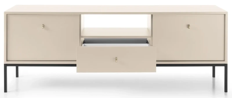 Szafka RTV Mono 154 cm beż piaskowy