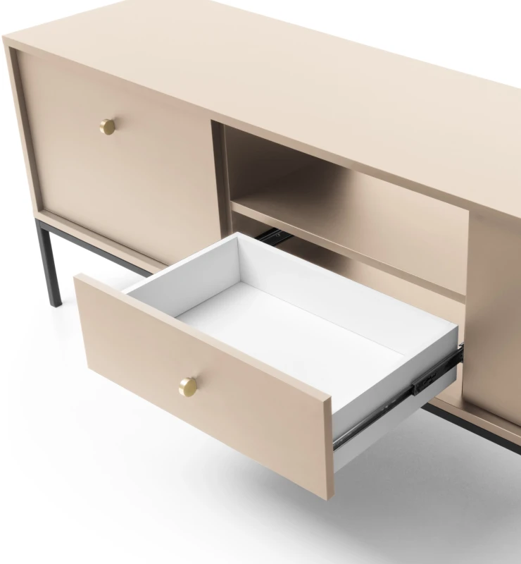 Szafka RTV Mono 154 cm beż piaskowy