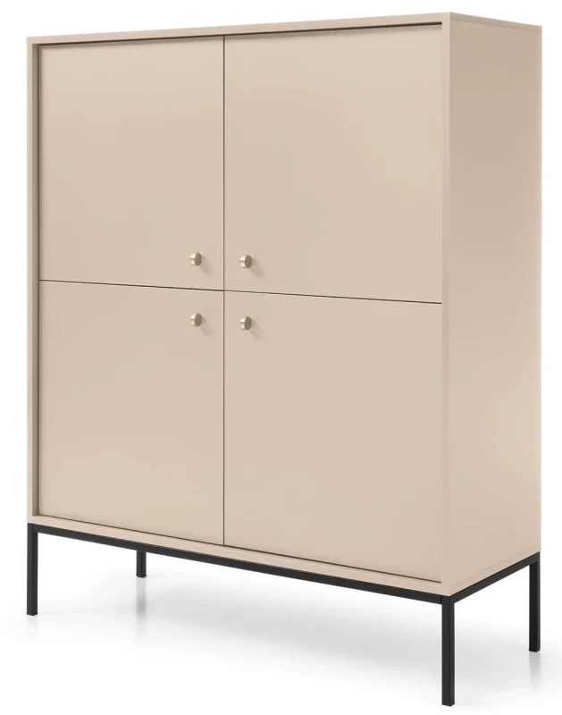 Komoda Mono 104 cm beż piaskowy