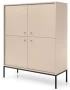 Komoda Mono 104 cm beż piaskowy