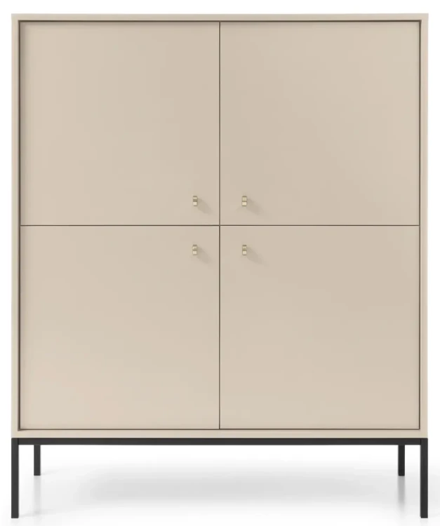 Komoda Mono 104 cm beż piaskowy