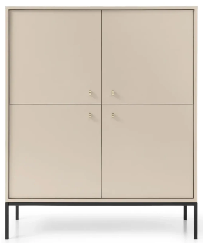 Komoda Mono 104 cm beż piaskowy