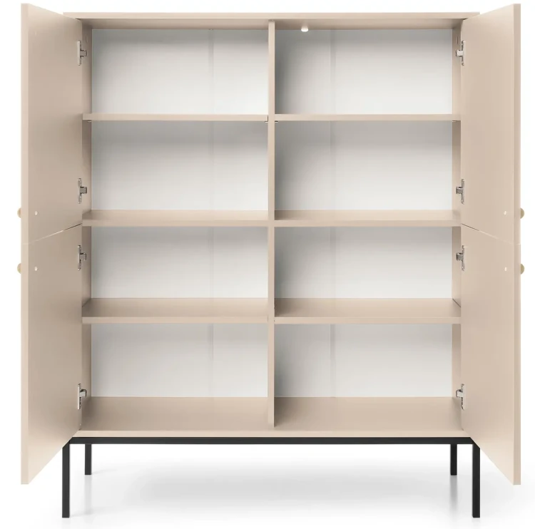 Komoda Mono 104 cm beż piaskowy