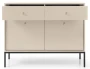 Komoda Mono 104 cm wąska beż piaskowy