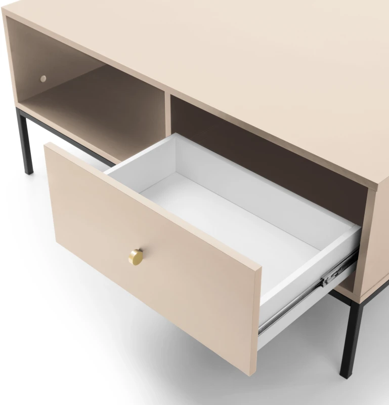 Szafka RTV Mono 154 cm beż piaskowy