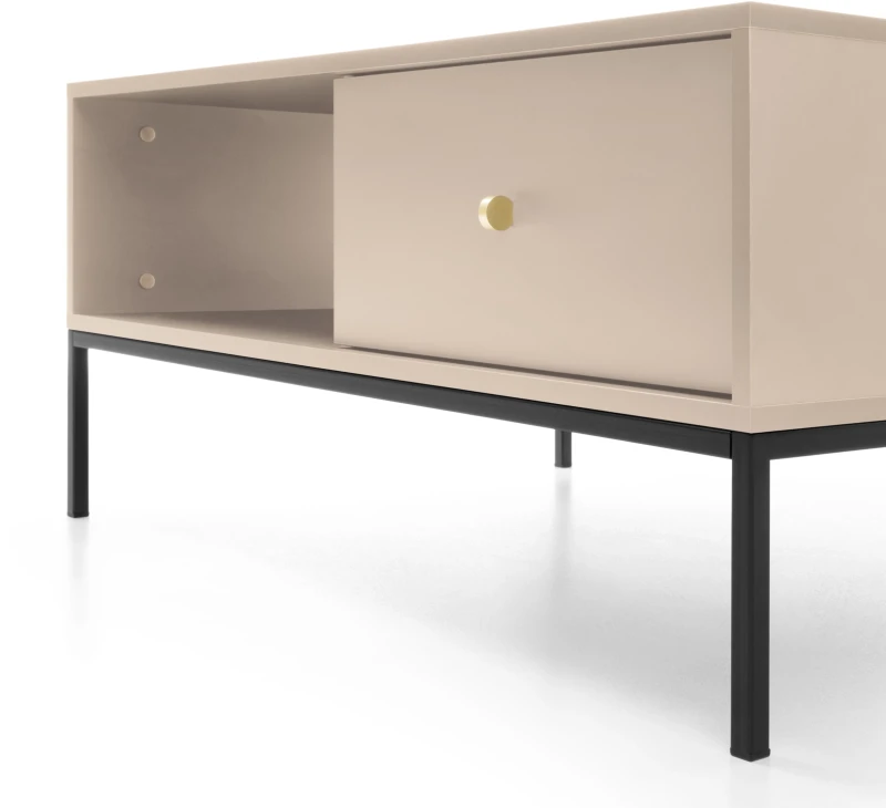 Szafka RTV Mono 154 cm beż piaskowy