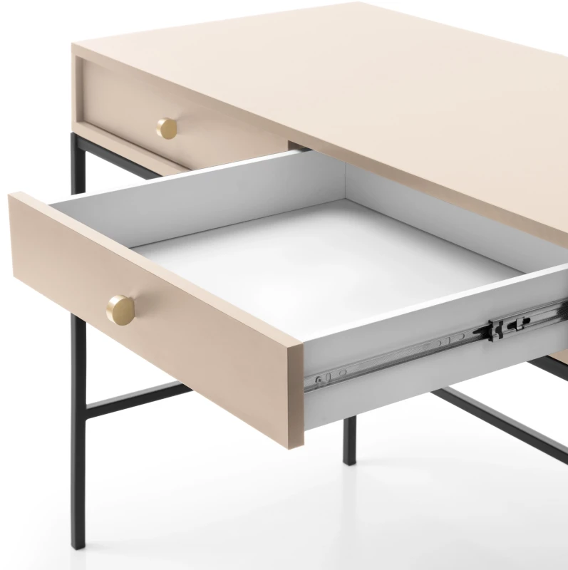 Toaletka Mono z szufladami 104 cm beż piaskowy