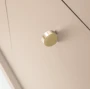 Toaletka Mono z szufladami 104 cm beż piaskowy