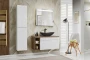 Szafka pod umywalkę 80 cm Iconic White