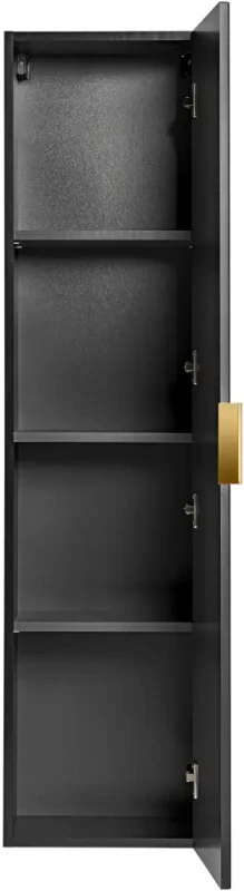 Słupek łazienkowy Adel czarny