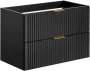 Szafka pod umywalkę 80 cm Adel Black