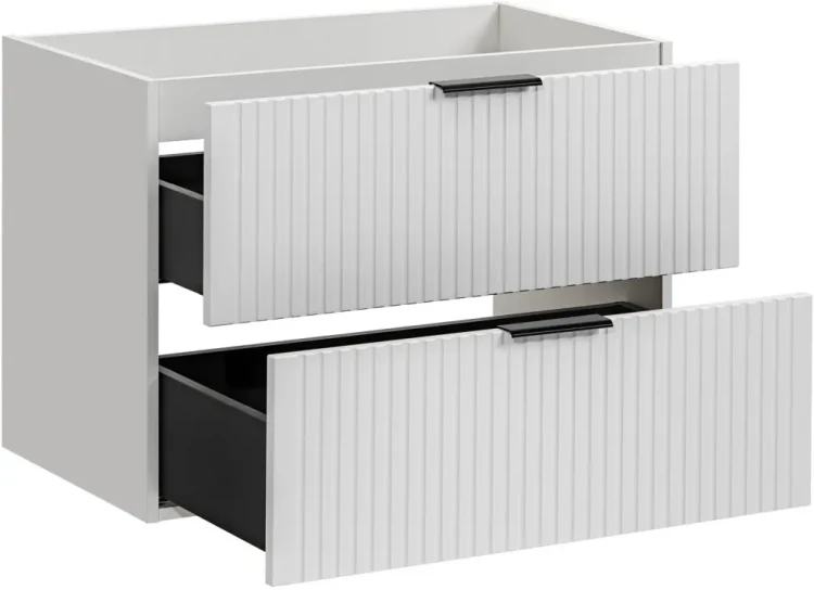 Szafka pod umywalkę 80 cm Adel White