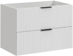 Szafka pod umywalkę 80 cm Adel White