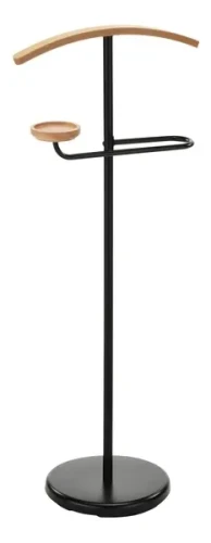 Wieszak stojący Albin czarny/buk