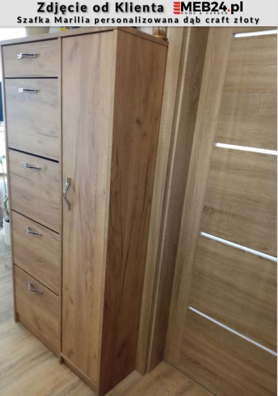 Szafka na buty Marilia 4 do przedpokoju - personalizowana