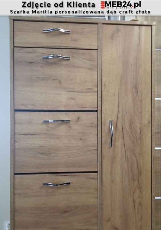 Szafka na buty Marilia 4 do przedpokoju - personalizowana