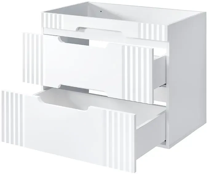 Szafka pod umywalkę 80cm Fiji White
