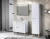 Szafka pod umywalkę 80cm Fiji White