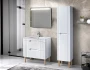 Szafka pod umywalkę 80cm Fiji White