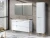 Szafka pod umywalkę 120cm Fiji White