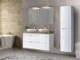 Szafka pod umywalkę 120cm Fiji White