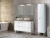 Szafka pod umywalkę 120cm Fiji White