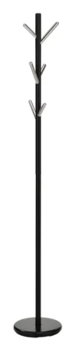 Wieszak stojący Allen czarny/chrom