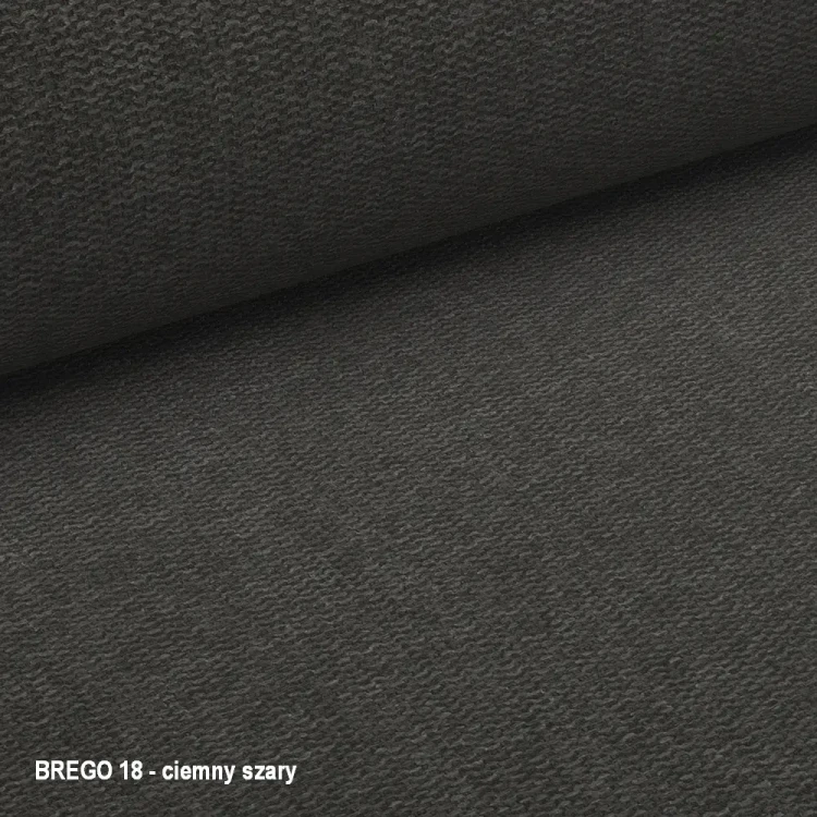 Krzesło tapicerowane Alan Brego ciemny szary 18